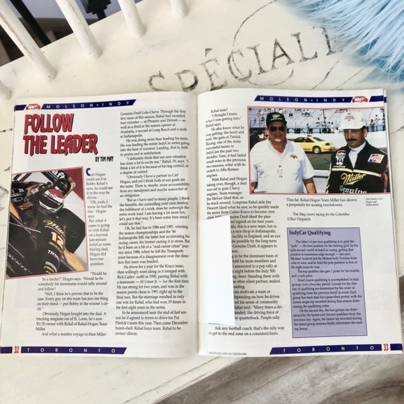 Molson Indy, Official Programs, Vintage 90s, Set of 3, Exhibition Place, Toronto - Picture 7 of 9